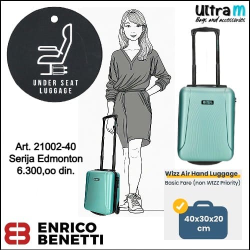 Kofer Enrico Benetti Art. 21002-40 015 Edmonton low cost mint