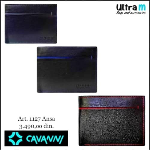 Muški novčanik Cavanni Art. 1127 Ansa