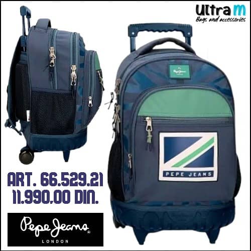 Ranac Pepe Jeans London Art. 66.529.21 Tom Navy