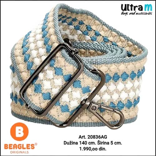 Fashion shoulder strap Beagles Originals Art. 20836AG