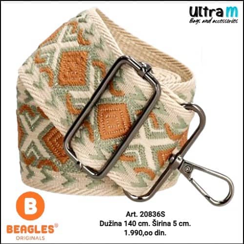 Fashion shoulder strap Beagles Originals Art. 20836S