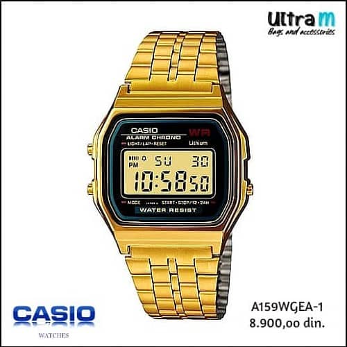Zenski ručni sat Casio Art. A159WGEA-1