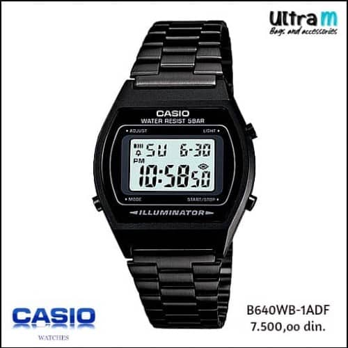 Zenski ručni sat Casio Art. B640WB-1ADF Vintage