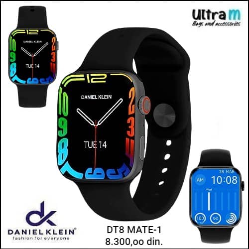 Zenski ručni sat Daniel Klein Art. Smart sat DT8 MATE-1 Black