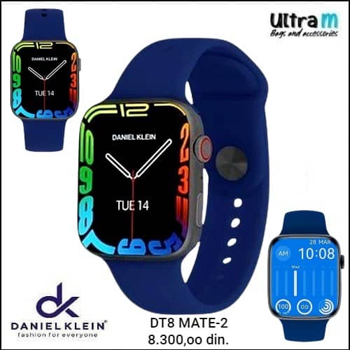 Zenski ručni sat Daniel Klein Art. Smart sat DT8 MATE-2 Navy