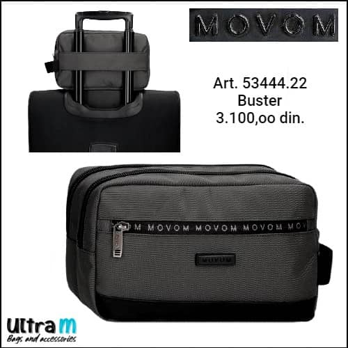 Muška torbica Movom Art. 53444.22 Buster Grey Neseser