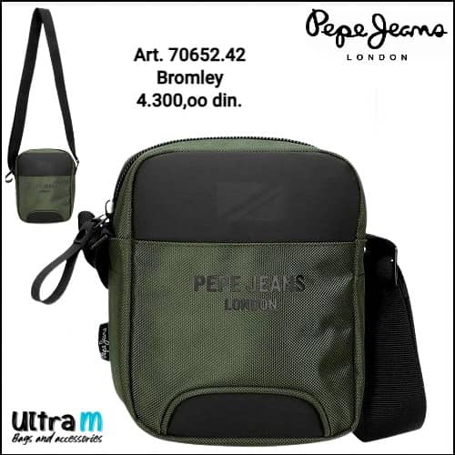 Muška torbica Pepe Jeans Art. 70.652.42 Bromley Olive