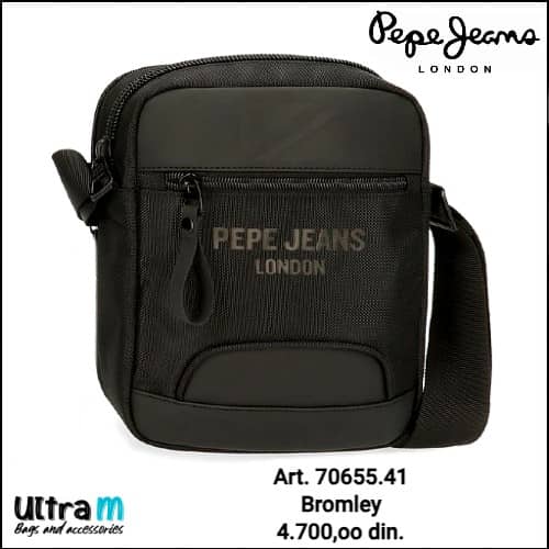 Muška torbica Pepe Jeans Art. 70.655.41 Bromley Black