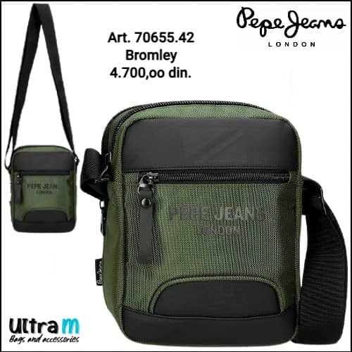 Muška torbica Pepe Jeans Art. 70.655.42 Bromley Olive