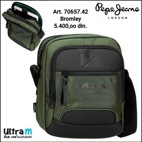 Muška torbica Pepe Jeans Art. 70.657.42 Bromley Olive