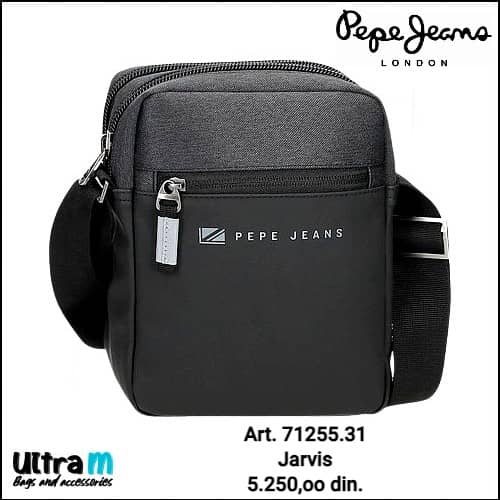 Muška torbica Pepe Jeans Art. 71.255.31 Jarvis Black