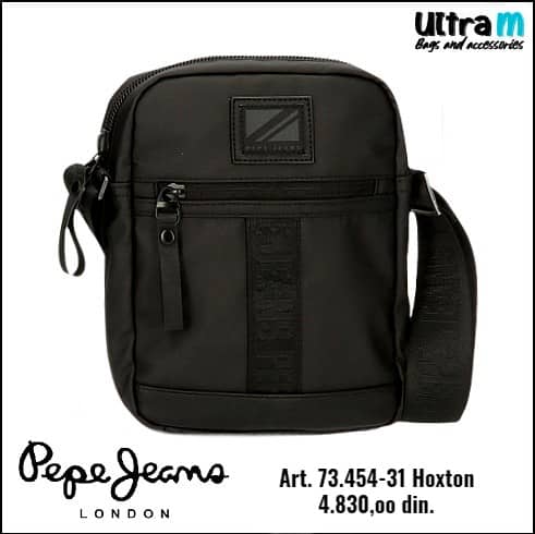 Muška torbica Pepe Jeans Art. 73.454.31 Hoxton Black
