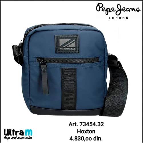 Muška torbica Pepe Jeans Art. 73.454.32 Hoxton Navy
