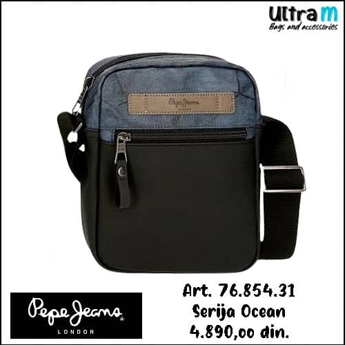 Muška torbica Pepe Jeans Art. 76.854.31 Ocean