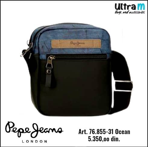 Muška torbica Pepe Jeans Art. 76.855.31 Ocean